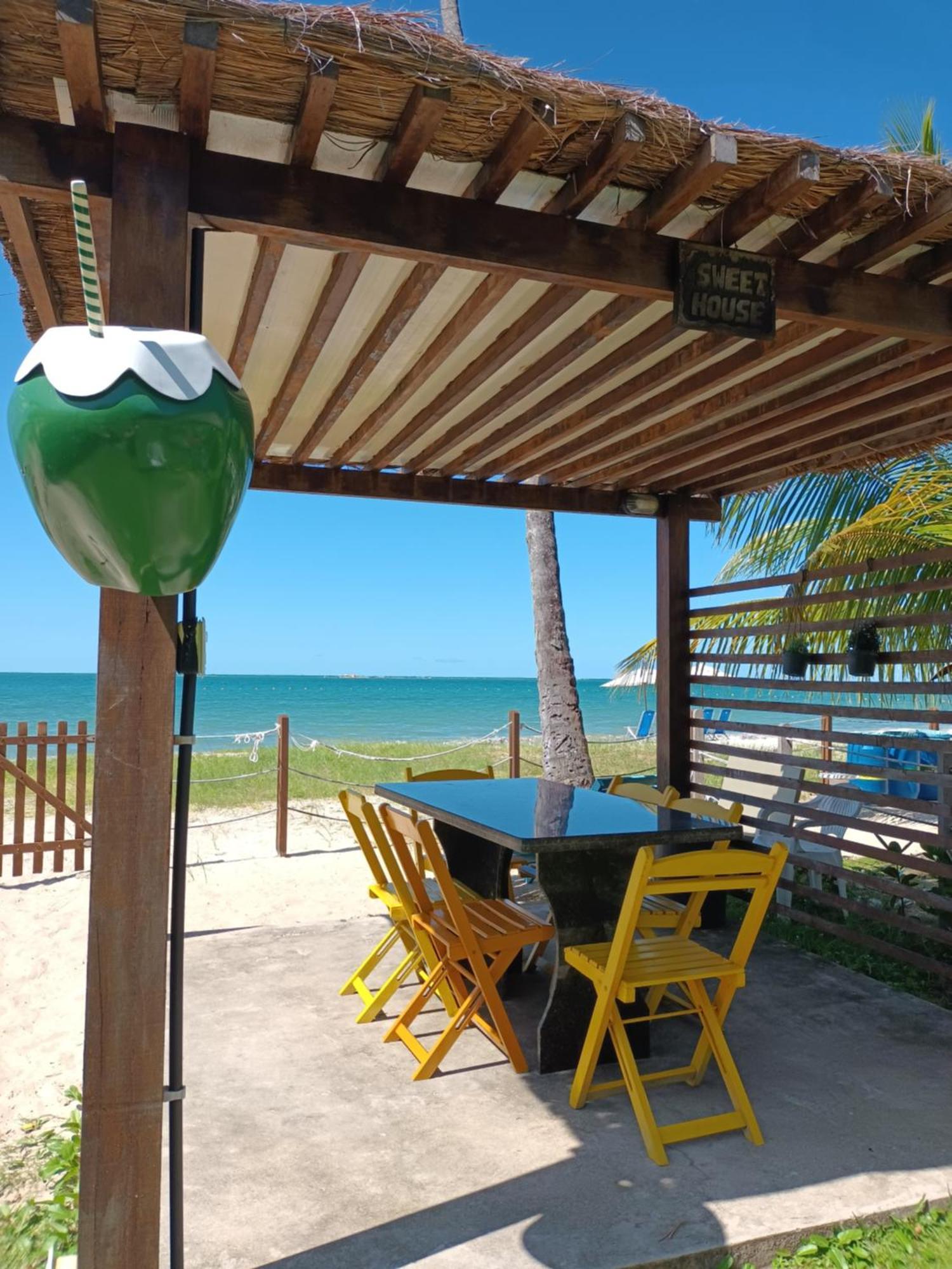 Sitio Recanto Feliz-Beira-Mar, Pertinho Da Igrejinha Praia dos Carneiros Ruang foto